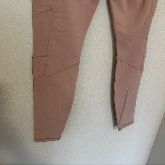 Athleta Inclination Moto Leggings High Rise Pale Pink Color Size Small Women’s - Picture 7 of 9